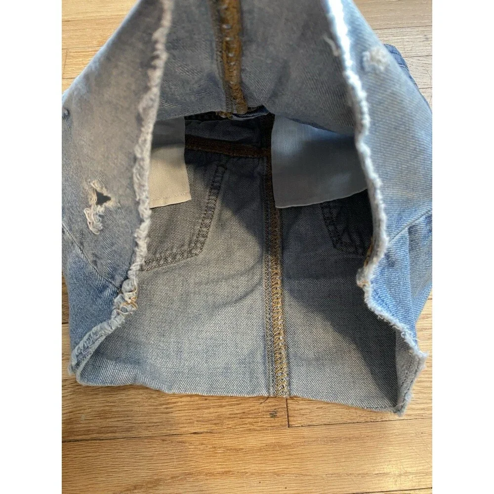 Girl 6 Skirt Distressed Denim Gap Coral Carter’s Adjustable Waist